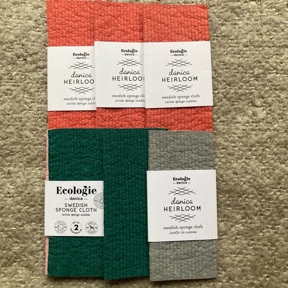 DANICA Swedish Dishcloths x 8 NWT